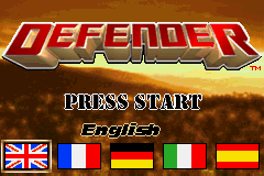 Defender screenshot 4 for GameBoy Advance